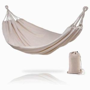 Portable 2 Person Double hammock with Carrying Bag for Backyard Load Capacity up to 300 Lbs  