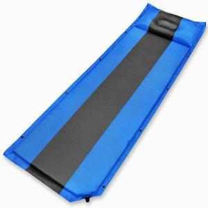 China Made Self Inflating Backpacking Camping Sleeping Air Pad Mattress with Pillow Foldable Sleeping Mat