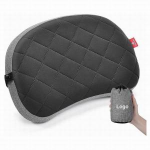 Camping Ultralight Inflatable Pillow for Neck Lumbar Support with Removable Cover