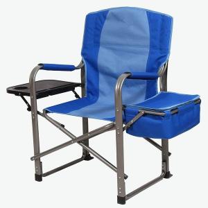 Folding Camping Director Chair with Side Table And Cooler Bag