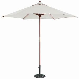  6-9 FT Patio Outdoor Table Market Wood Umbrella