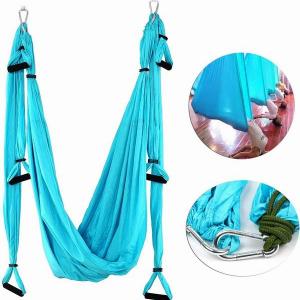 Lightweight 210T Nylon Parachute Single or Double Hammocks with 2 Tree Straps for Backpacking Travel Beach Backyard Patio Hiking - 副本