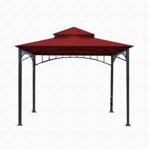 Barbecue Grill Gazebo Outdoor 2-Tier BBQ Canopy Tent Coffee Shelter 8-Feet height