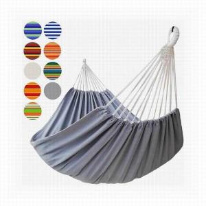 Outdoor 2 Person Leisure Double Cotton Camping Hammock 