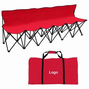 Portable Folding 6 seater Bench Sports Sideline Bench Team Bench  - 副本